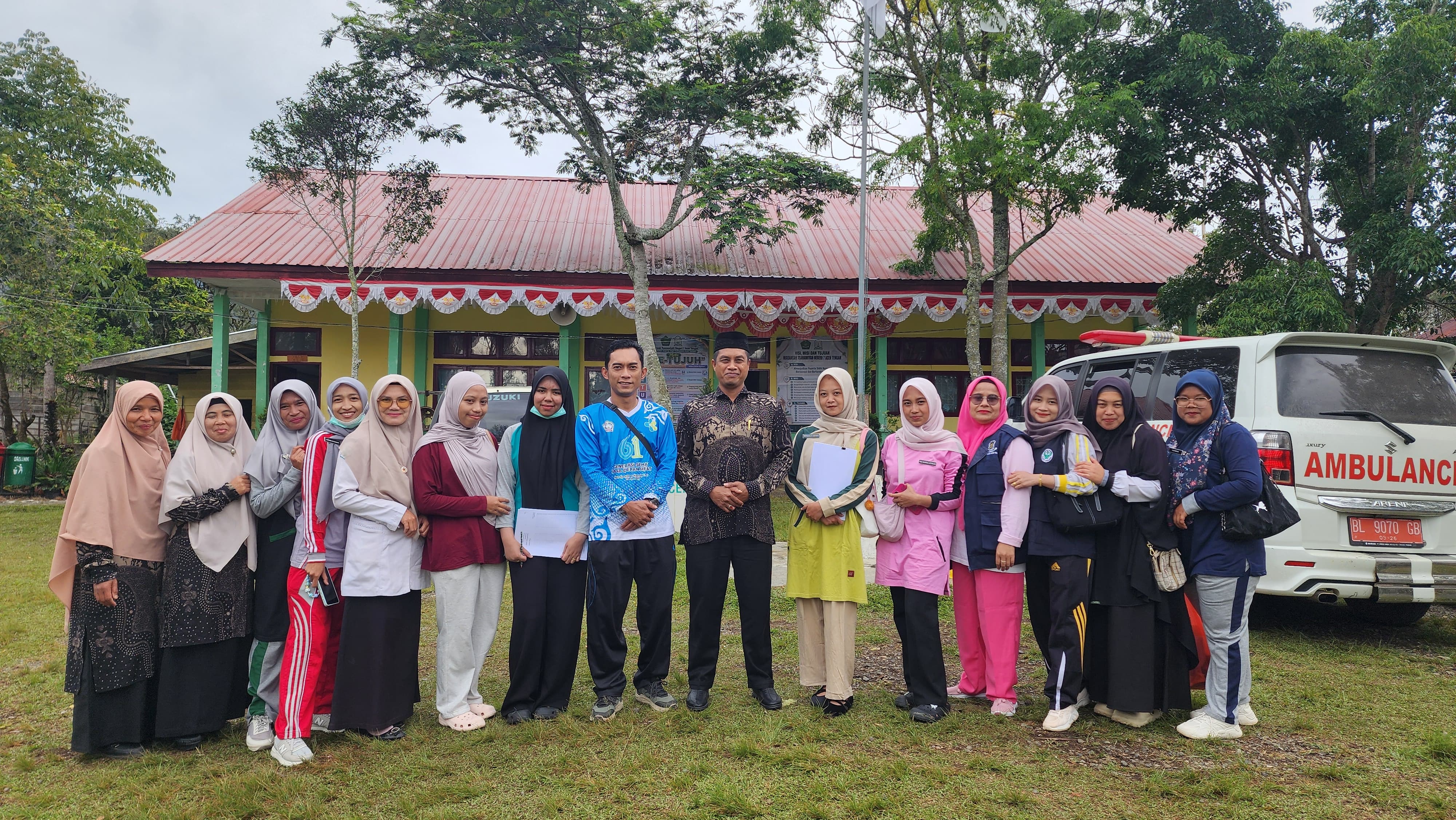 Puskesmas Jagong Jeget dan MTsN 7 Aceh Tengah Perkuat Sinergi Kesehatan Siswa dan Guru